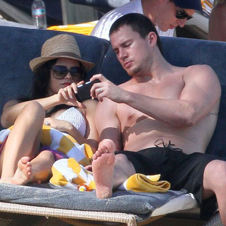 Channing Tatum on Vacation With Jenna Dewan | Pictures