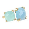 Blue Chalcedony Aqua Chalcedony Stackable Ring
