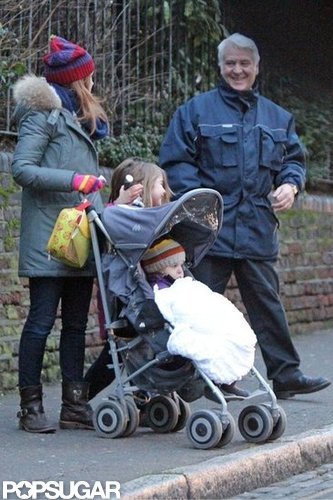Isla Fisher Shares a Chilly Girls' Day Out With Olive and Elula Isla Fisher Shares a Chilly Girls' Day Out With Olive and Elula