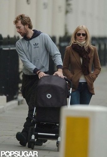 November 2004 saw Chris Martin and Gwyneth Paltrow taking young Apple for a London stroll.
November 2004 saw Chris Martin and Gwyneth Paltrow taking young Apple for a London stroll.