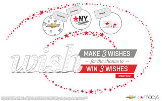 Make a Wish, Share the Joy With the Chevrolet Holiday Wish Sweepstakes