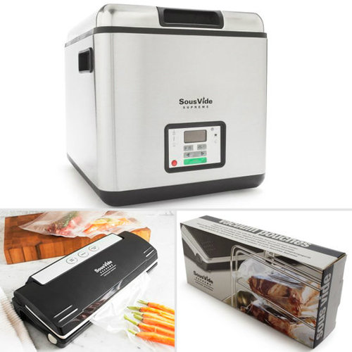 Sous Vide Machine, Vacuum, and Bags Sous Vide Machine, Vacuum, and Bags