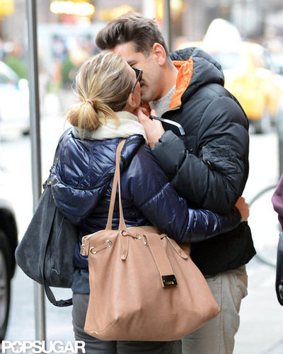 Scarlett Johansson Kisses Her New Man in NYC Scarlett Johansson Kisses Her New Man in NYC