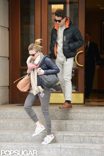 Scarlett Johansson Kisses Her New Man in NYC Scarlett Johansson Kisses Her New Man in NYC