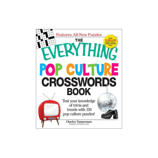 The Everything Pop Culture Crosswords Book ($10)
The Everything Pop Culture Crosswords Book ($10)