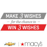 Make a Wish, Share the Joy With the Chevrolet Holiday Wish Sweepstakes Make a Wish, Share the Joy With the Chevrolet Holiday Wish Sweepstakes