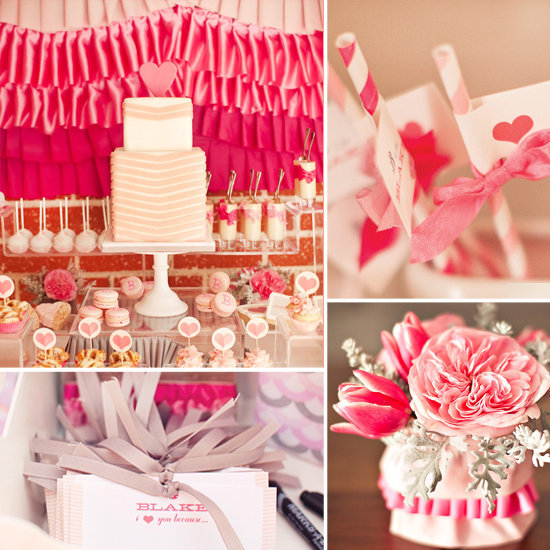 A Ruffles and Ribbon Baby Shower