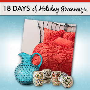 18 Days of Holiday Giveaways, Day 13: Enter For the Chance to Win Your Home Decor Wish List From Anthropologie