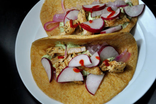 Chicken Tacos With Pickled Onions Chicken Tacos With Pickled Onions
