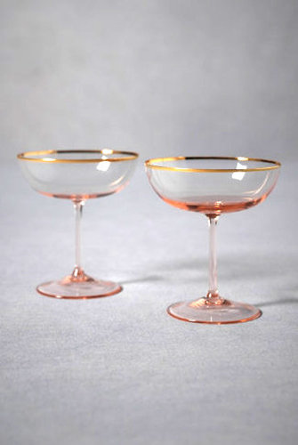 Gilded Champagne Flutes Gilded Champagne Flutes