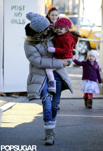 Sarah Jessica Parker and Tabitha Broderick were all smiles in NYC.
Sarah Jessica Parker and Tabitha Broderick were all smiles in NYC.