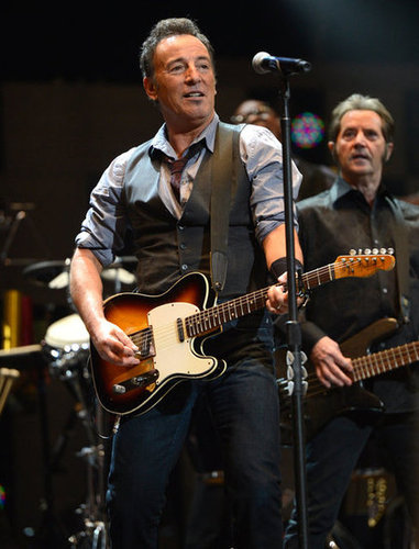 Bruce Springsteen performed at the 12/12/12 concert.
Bruce Springsteen performed at the 12/12/12 concert.