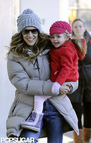 Sarah Jessica Parker carried her daughter Tabitha Broderick.
Sarah Jessica Parker carried her daughter Tabitha Broderick.