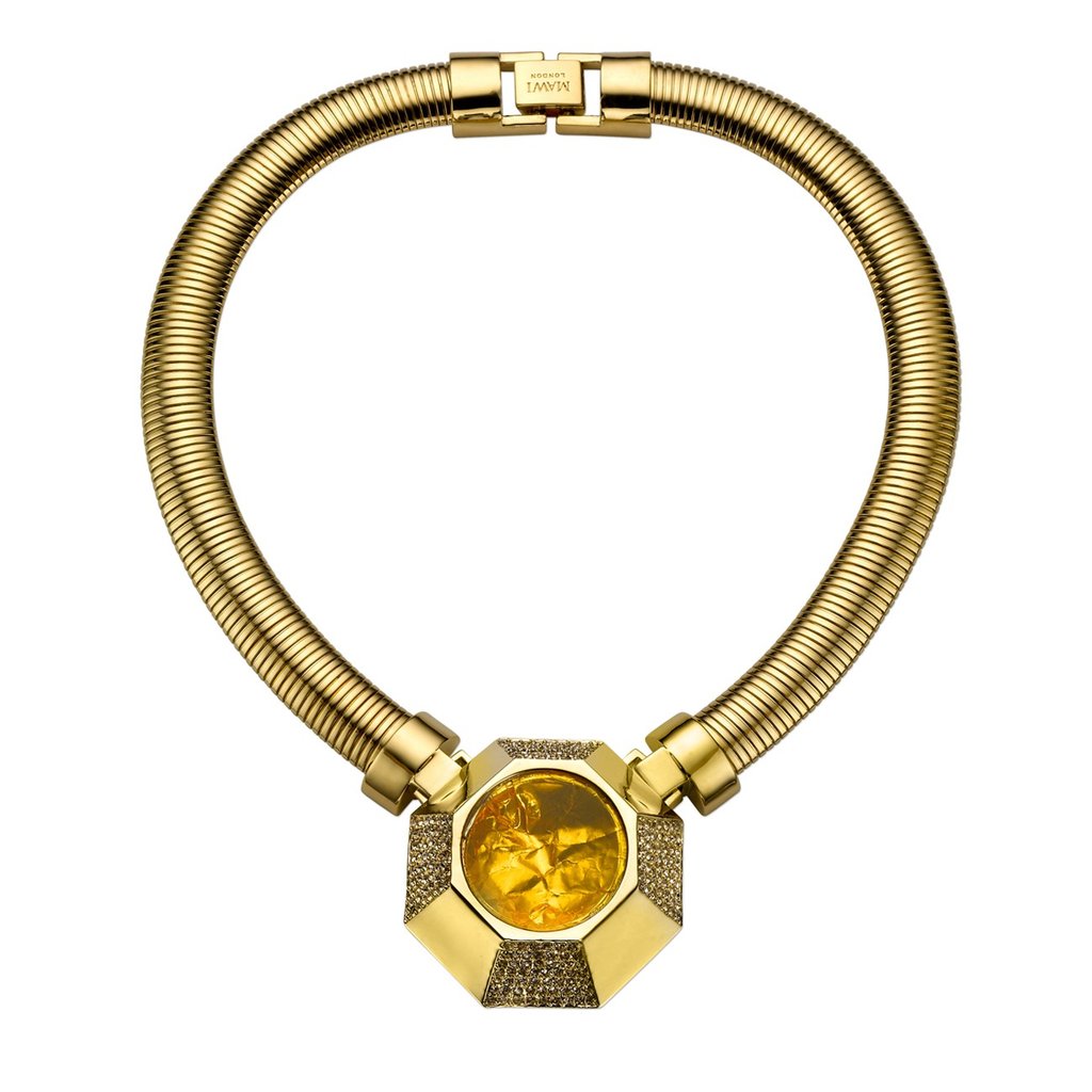 For the girl who likes to make a statement, this Mawi hexagon foil and chain necklace ($846) is the ultimate, irresistible, show-stopping piece.
— Chi Diem Chau, associate editor
For the girl who likes to make a statement, this Mawi hexagon foil and chain necklace ($846) is the ultimate, irresistible, show-stopping piece.
— Chi Diem Chau, associate editor