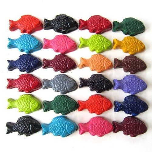 Ivy Lane Designs Fish Crayons ($9 for a set of six)
Ivy Lane Designs Fish Crayons ($9 for a set of six)