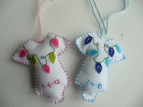 Laurie Bale Customized Onesie Ornament ($10)
Laurie Bale Customized Onesie Ornament ($10)