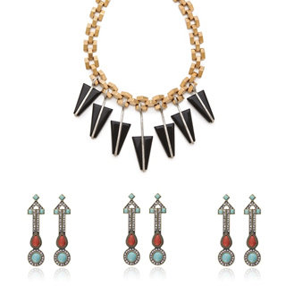 Party Jewellery: Earrings, Rings, Necklaces, Cuffs, Bangles