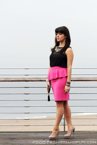 Perfect Pink Peplum...for play