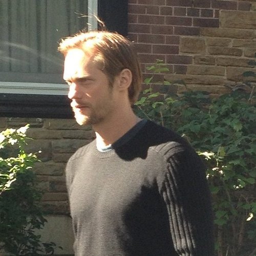 We caught a profile shot of the very dreamy Alexander Skarsgard during a break at this year's Toronto International Film Festival.
We caught a profile shot of the very dreamy Alexander Skarsgard during a break at this year's Toronto International Film Festival.