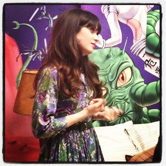 In January, Zooey Deschanel showed us around the set of New Girl.
In January, Zooey Deschanel showed us around the set of New Girl.