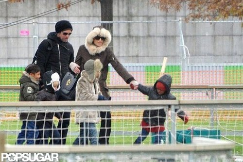 The Jolie-Pitts embarked on a balloon ride over Paris in November 2010.
The Jolie-Pitts embarked on a balloon ride over Paris in November 2010.