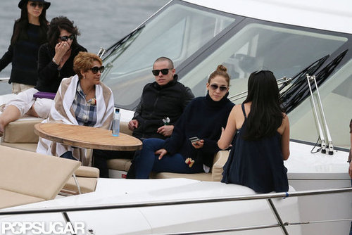 Jennifer Lopez relaxed on a yacht with Casper Smart and her mom, Guadalupe Lopez, in Sydney.
Jennifer Lopez relaxed on a yacht with Casper Smart and her mom, Guadalupe Lopez, in Sydney.