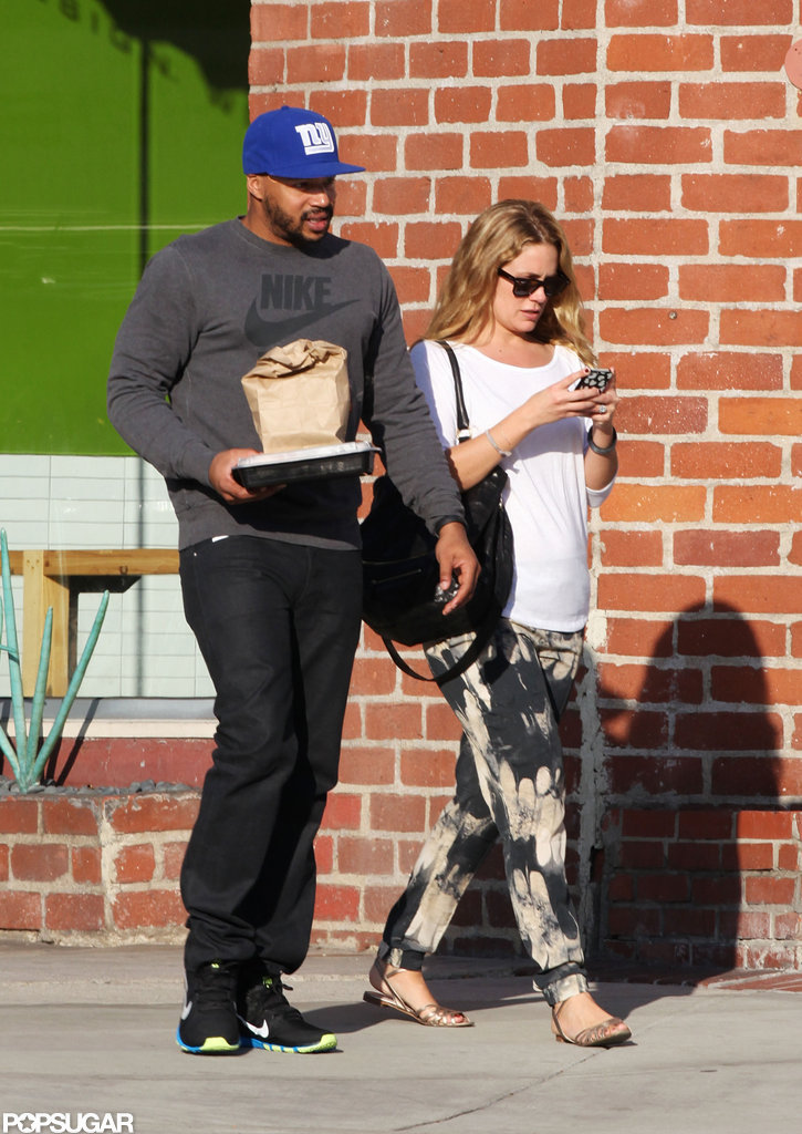 CaCee Cobb and Donald Faison stepped out the day after their wedding. CaCee Cobb and Donald Faison stepped out the day after their wedding.