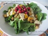 Roasted Cauliflower, Butternut Squash, and Cranberry Quinoa Salad