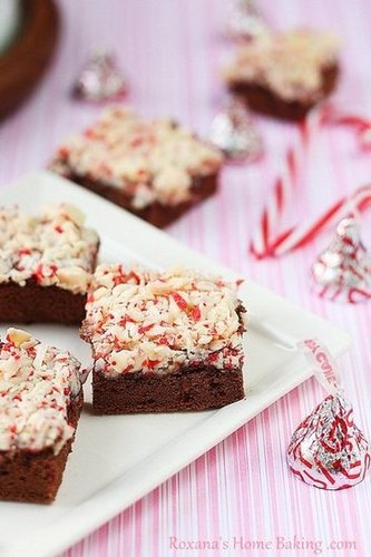 Candy Cane Kisses Sponge Cake Candy Cane Kisses Sponge Cake