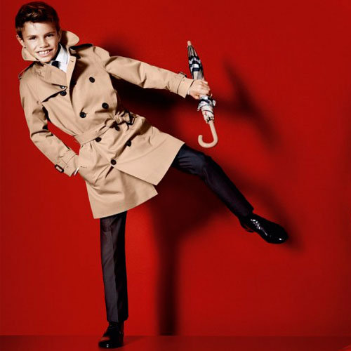 Romeo Beckham Shot by Mario Testino for Burberry SS 2013