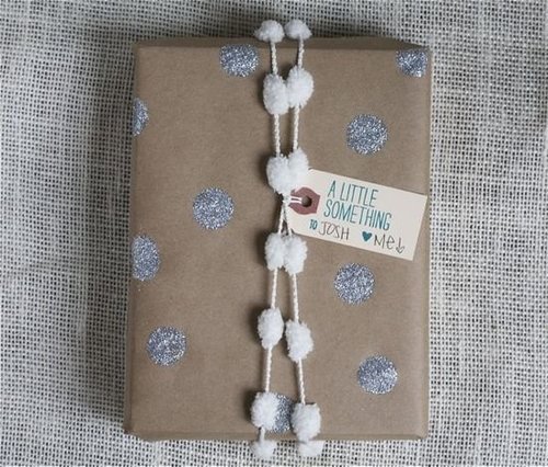 Glitter Polka-Dot Wrap Glitter Polka-Dot Wrap