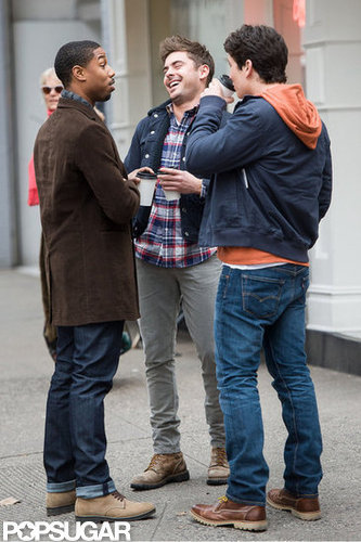 Zac Efron Films in NYC After Landing JFK Movie Role Zac Efron Films in NYC After Landing JFK Movie Role