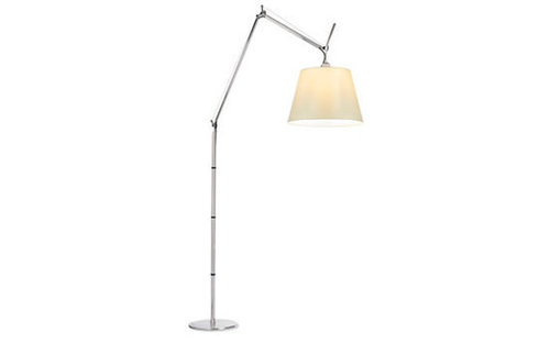 Tolomeo Mega - 17 in. Parchment Shade, Aluminum - Design Within Reach