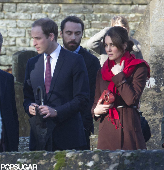 Pregnant Kate Middleton and Prince William Step Out For Christmas Mass Pregnant Kate Middleton and Prince William Step Out For Christmas Mass
