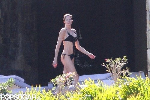Stephanie Seymour Parades Bikinis in St. Barts With Her Kids Stephanie Seymour Parades Bikinis in St. Barts With Her Kids