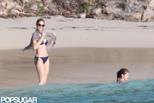 Stephanie Seymour Parades Bikinis in St. Barts With Her Kids Stephanie Seymour Parades Bikinis in St. Barts With Her Kids