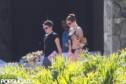 Stephanie Seymour Parades Bikinis in St. Barts With Her Kids Stephanie Seymour Parades Bikinis in St. Barts With Her Kids