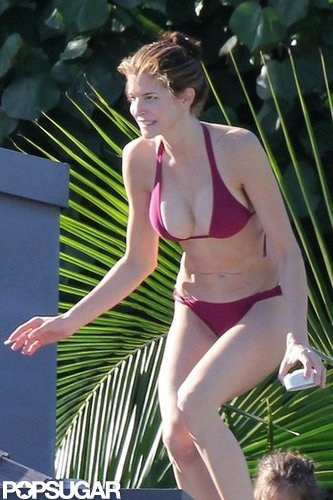 Stephanie Seymour Parades Bikinis in St. Barts With Her Kids Stephanie Seymour Parades Bikinis in St. Barts With Her Kids