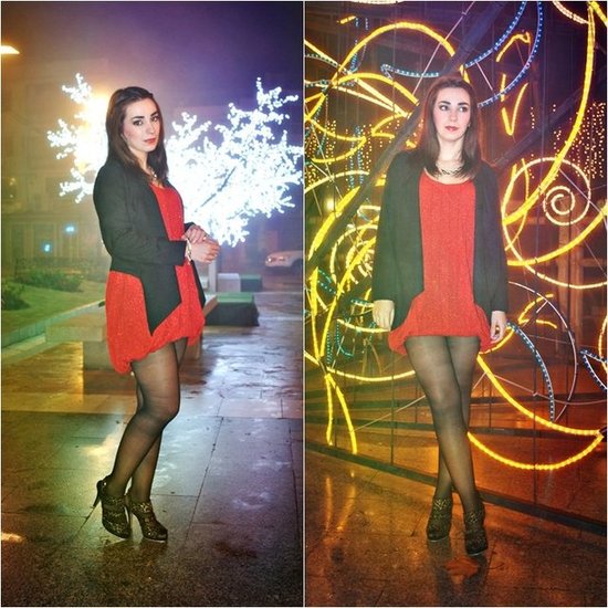The red dress