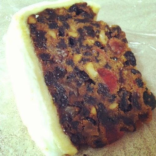 Homemade fruitcake