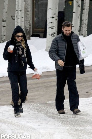 Kate Hudson and Matthew Bellamy went out in Aspen. Kate Hudson and Matthew Bellamy went out in Aspen.