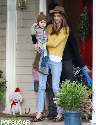 Miranda Kerr and Orlando Bloom Reunite in LA With Flynn Miranda Kerr and Orlando Bloom Reunite in LA With Flynn