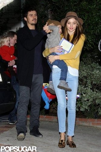 Orlando Bloom, Miranda Kerr, and Flynn Bloom headed home in LA.
Orlando Bloom, Miranda Kerr, and Flynn Bloom headed home in LA.