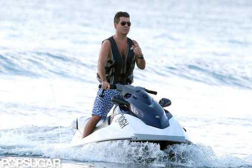 Shirtless Simon Cowell Escapes to Barbados For Some Serious Thinking Shirtless Simon Cowell Escapes to Barbados For Some Serious Thinking