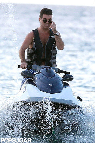 Shirtless Simon Cowell Escapes to Barbados For Some Serious Thinking Shirtless Simon Cowell Escapes to Barbados For Some Serious Thinking