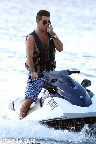 Shirtless Simon Cowell Escapes to Barbados For Some Serious Thinking Shirtless Simon Cowell Escapes to Barbados For Some Serious Thinking