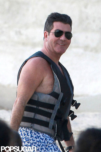 Shirtless Simon Cowell Escapes to Barbados For Some Serious Thinking Shirtless Simon Cowell Escapes to Barbados For Some Serious Thinking