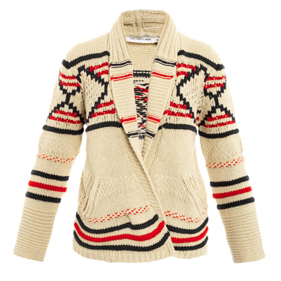What better way to bundle up than with Étoile Isabel Marant Killiann cardigan ($570)? I'll feel après-ski chic, even if I'm just using it to layer up around the apartment on Sunday morning.
— Hannah Weil, associate editor
What better way to bundle up than with Étoile Isabel Marant Killiann cardigan ($570)? I'll feel après-ski chic, even if I'm just using it to layer up around the apartment on Sunday morning.
— Hannah Weil, associate editor