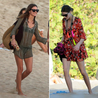 Celebrity Style: Shop Olivia Palermo's Beach Kaftan Cover-Up