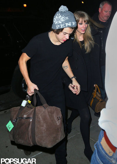 Taylor Swift held hands with Harry Styles. Taylor Swift held hands with Harry Styles.